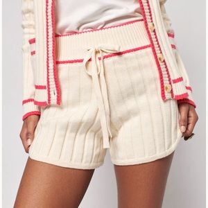 Faherty Cotton-Cashmere Game Set Shorts Medium NWT